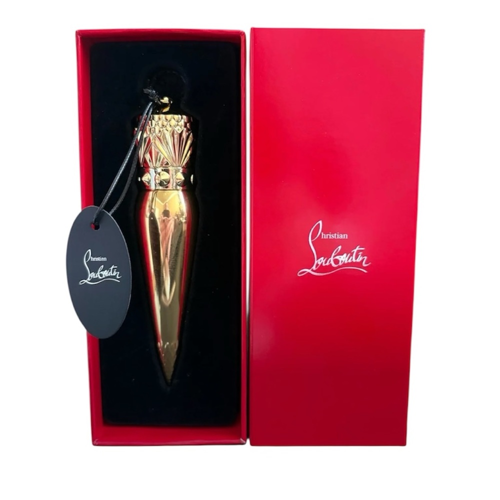 Christian Louboutin Red and Gold Lipstick